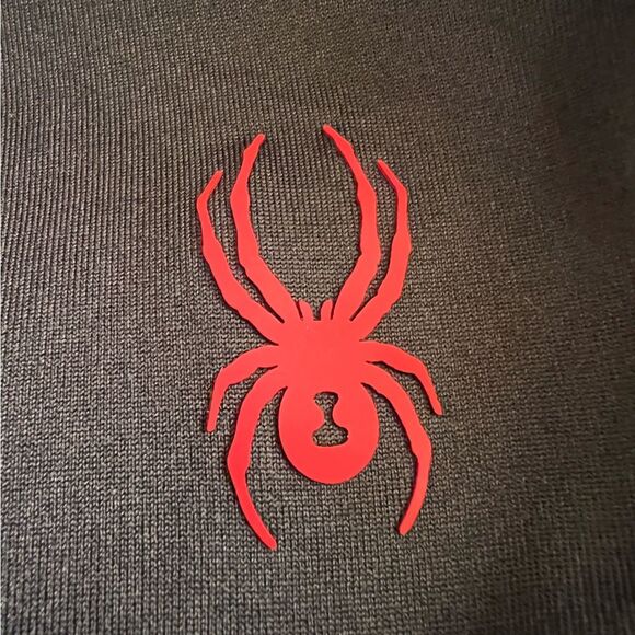 Spyder Active Black Long Sleeve Performance Base Layer Shirt Men’s XL Workout - Picture 3 of 5